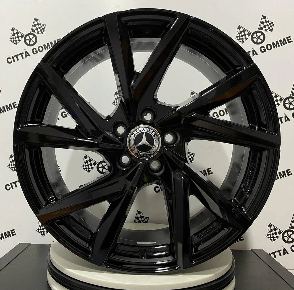 Set 4 Cerchi in lega Msw80-5 per Mercedes Classe A B C E CLA GLA GLB VITO GLK GLE GLC - Image 4
