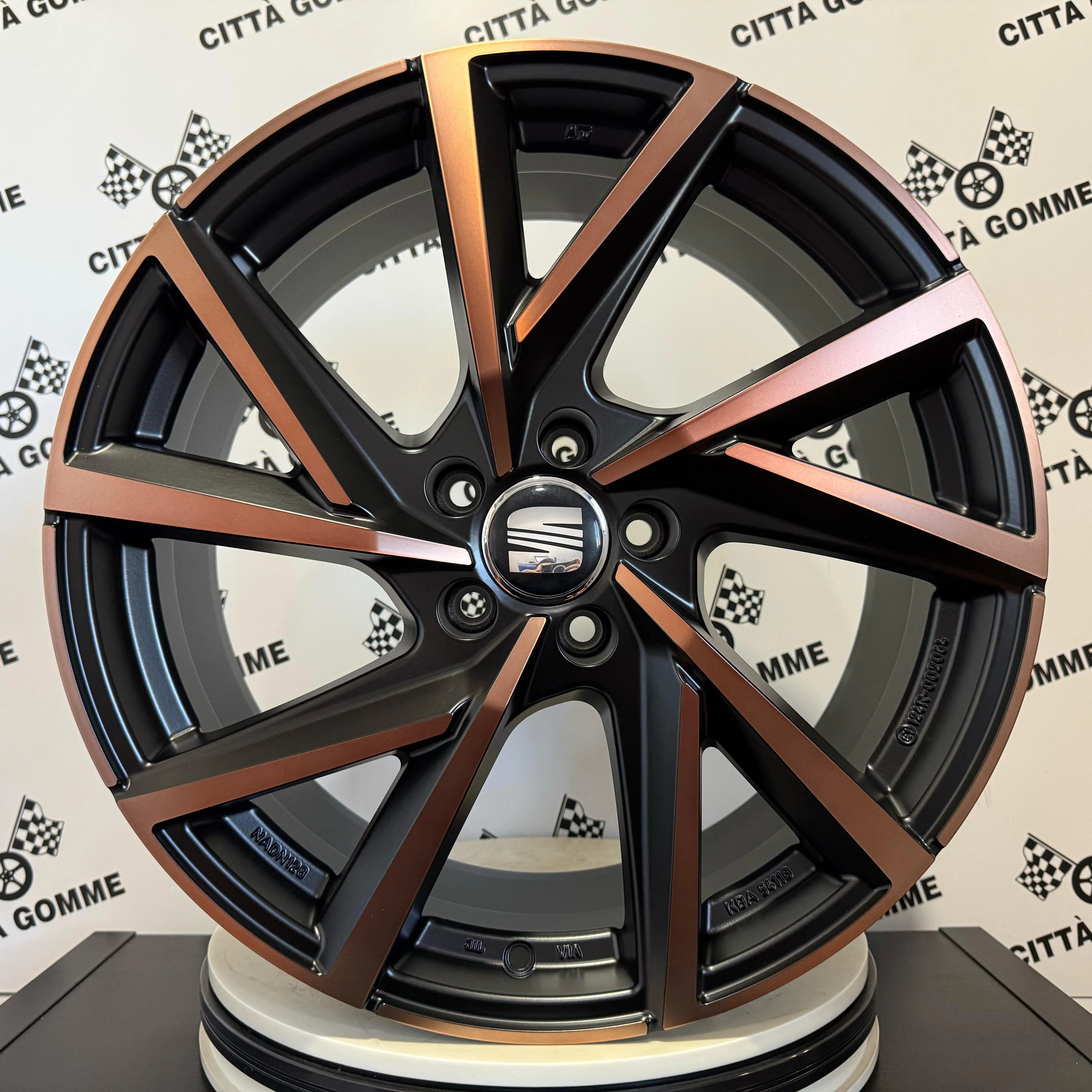 Set 4 Cerchi in lega Msw80-5 per Seat Alhambra Ateca Altea Exeo Leon Tarraco Cupra Formentor - Image 4