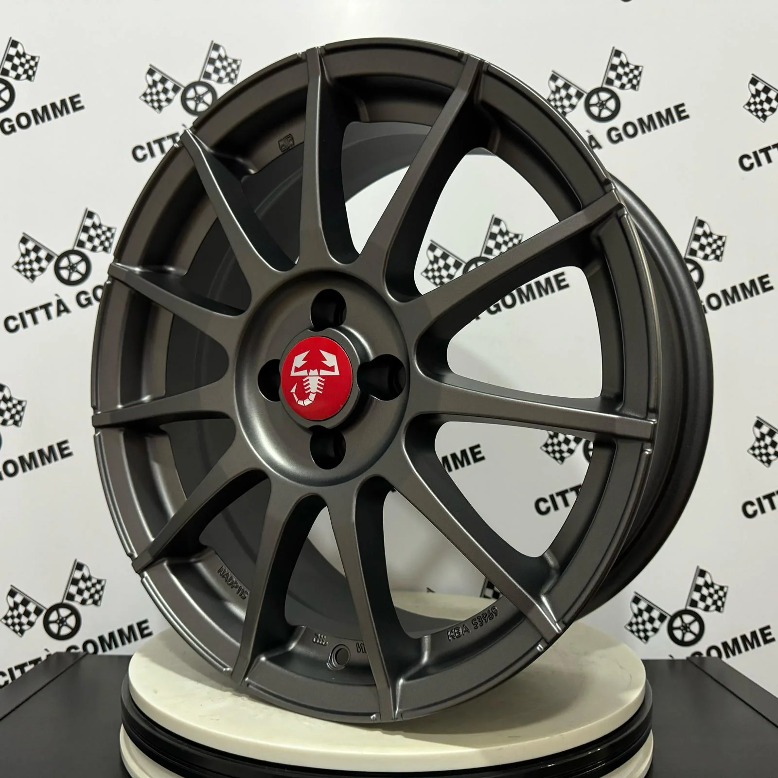 Set 4 Cerchi in lega MSW85 per Abarth 500 595 695 Esseesse - Image 11
