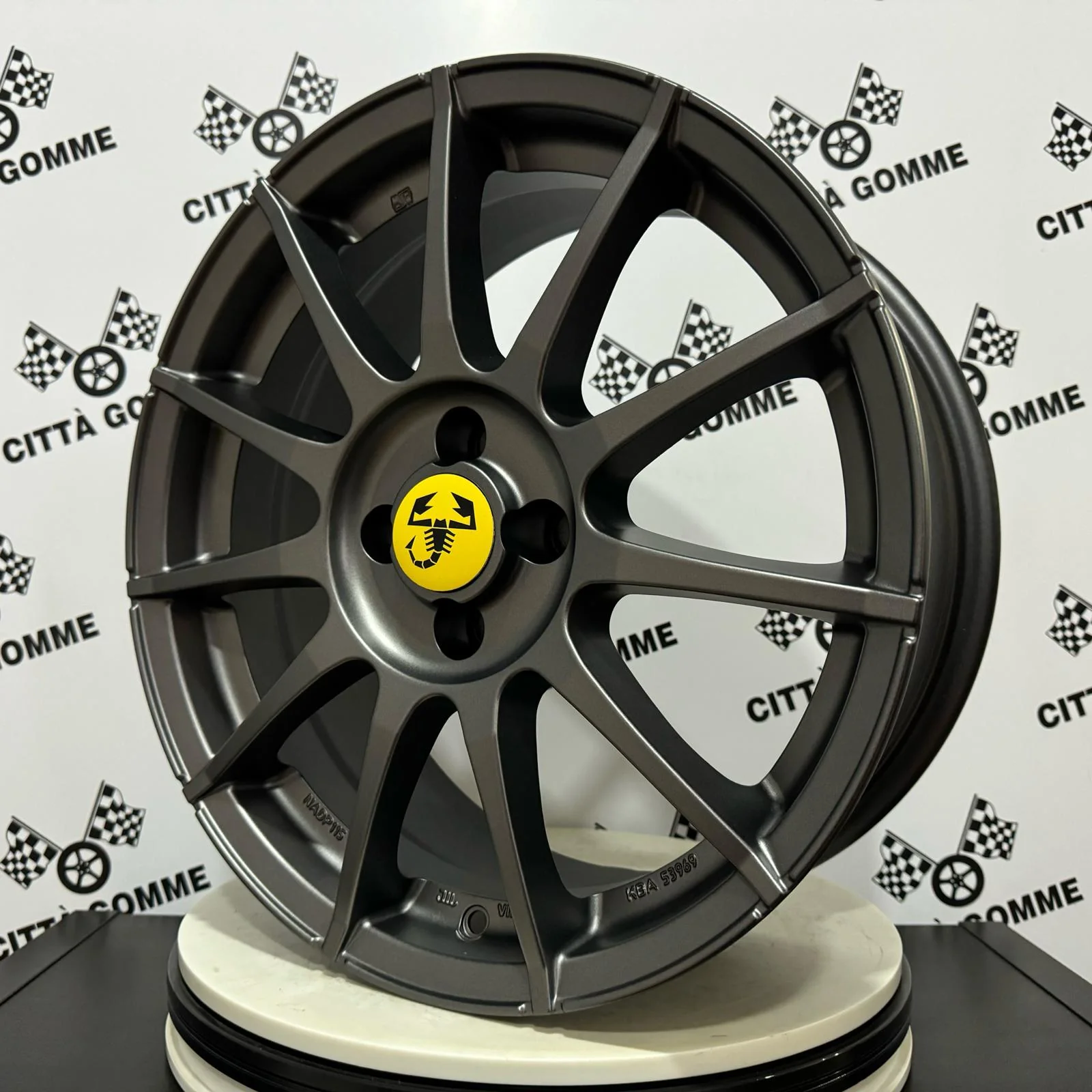 Set 4 Cerchi in lega MSW85 per Abarth 500 595 695 Esseesse - Image 13