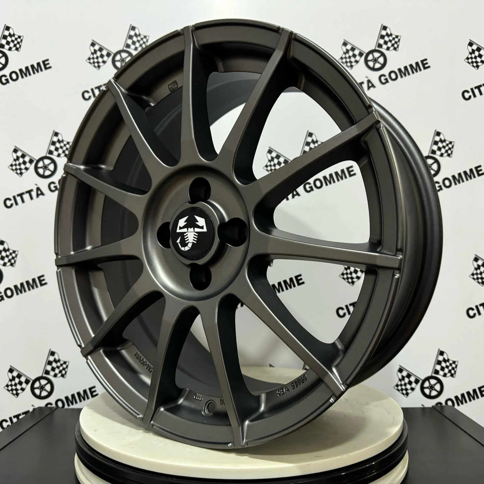 Set 4 Cerchi in lega MSW85 per Abarth 500 595 695 Esseesse - Image 14