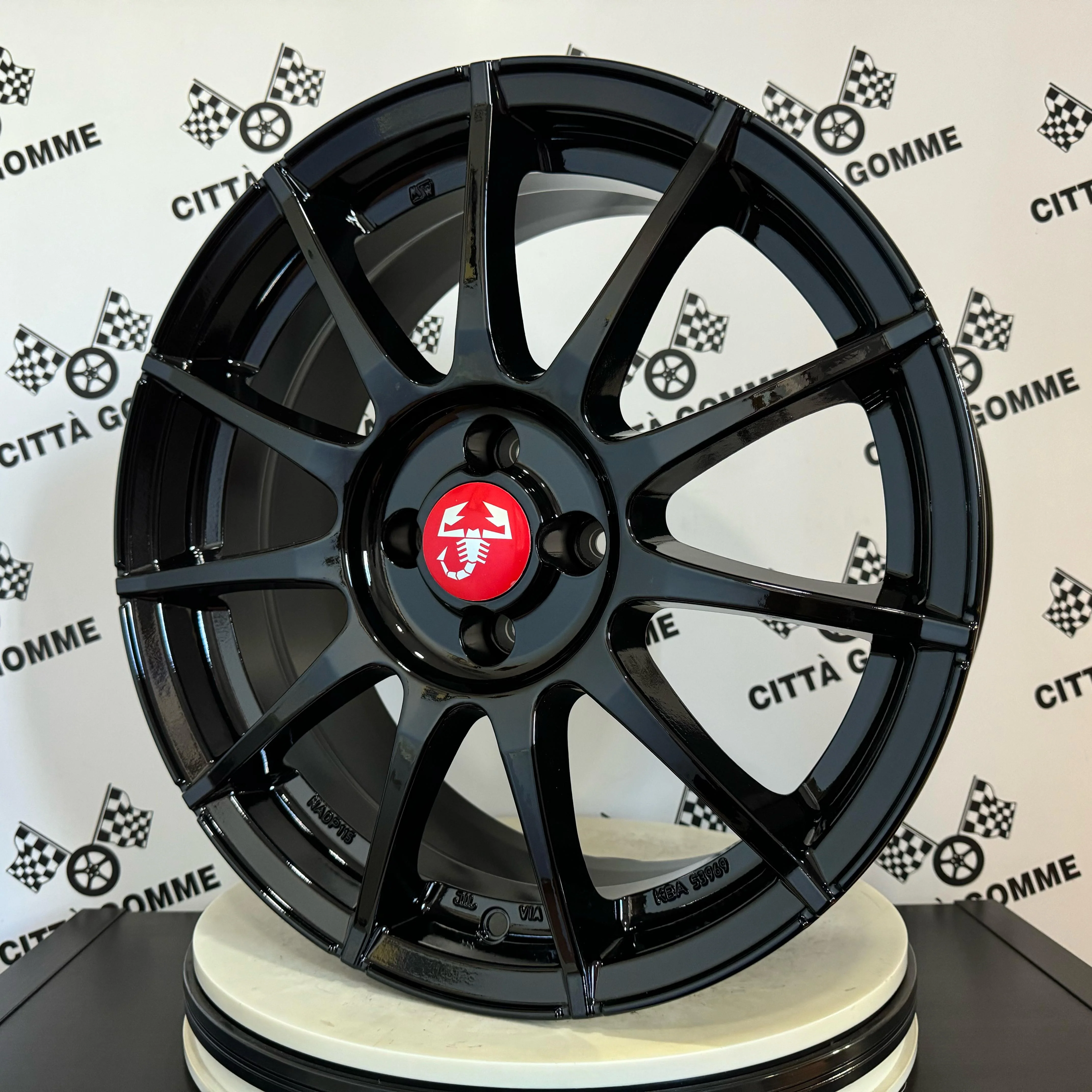 Set 4 Cerchi in lega MSW85 per Abarth 500 595 695 Esseesse - Image 2