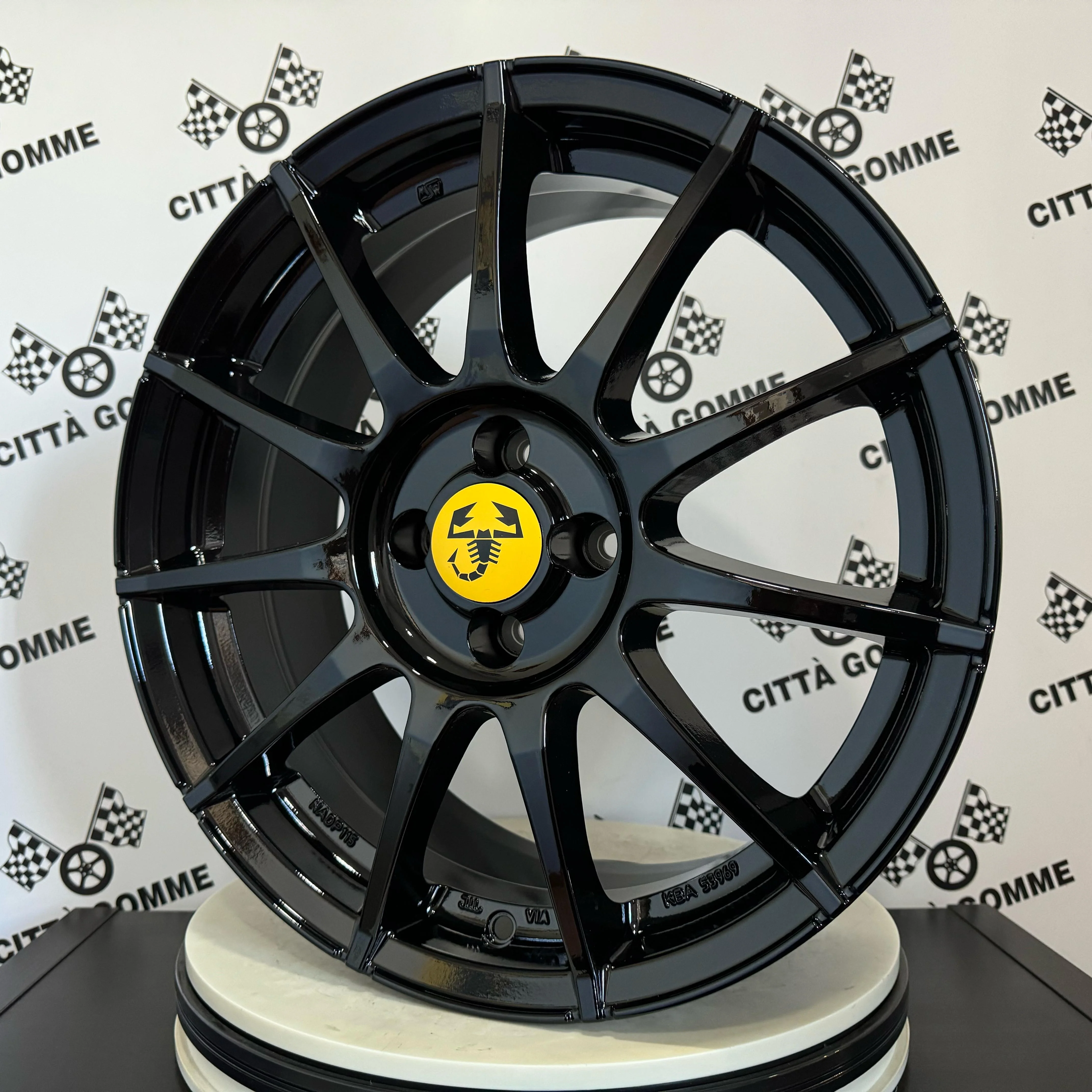 Set 4 Cerchi in lega MSW85 per Abarth 500 595 695 Esseesse - Image 4