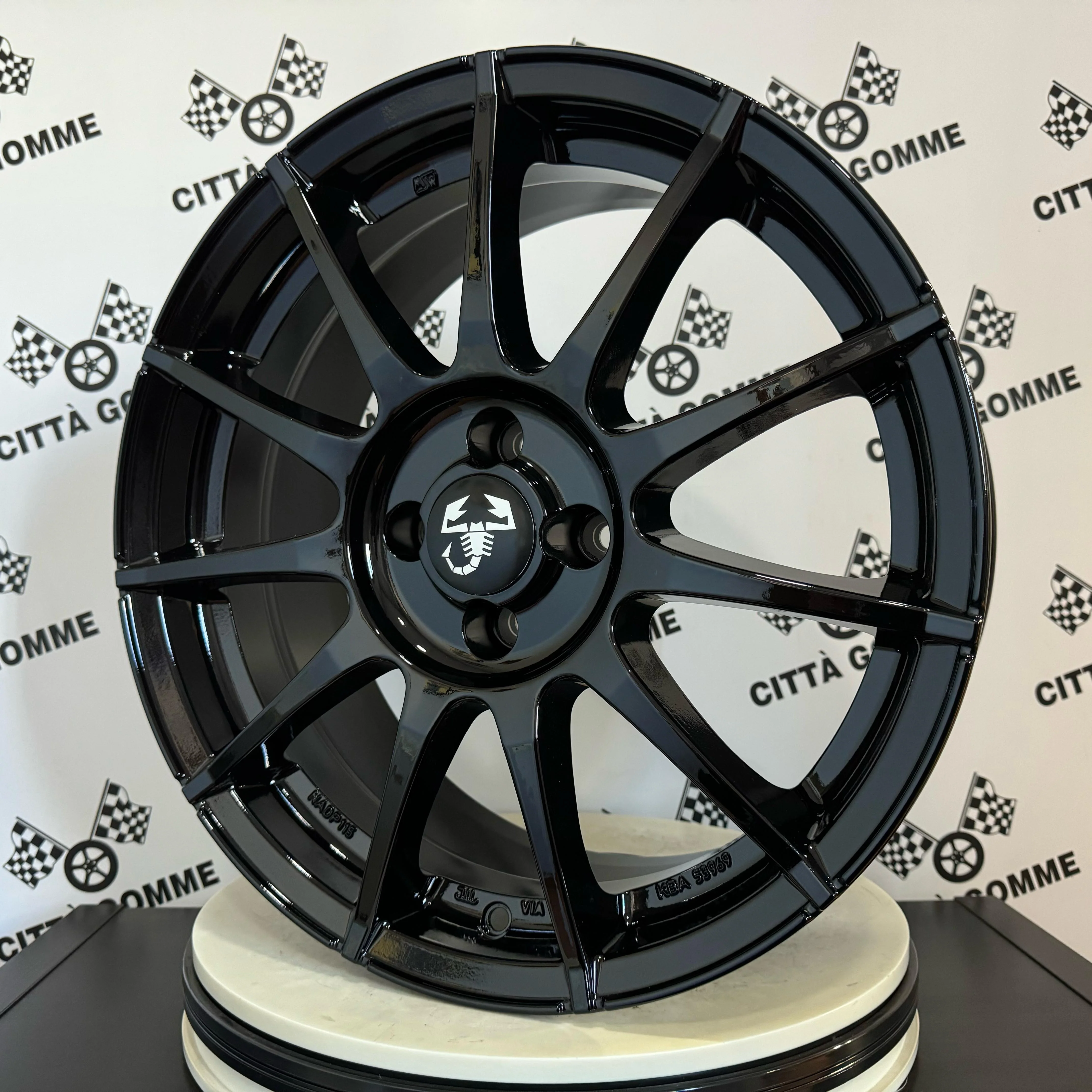Set 4 Cerchi in lega MSW85 per Abarth 500 595 695 Esseesse - Image 6