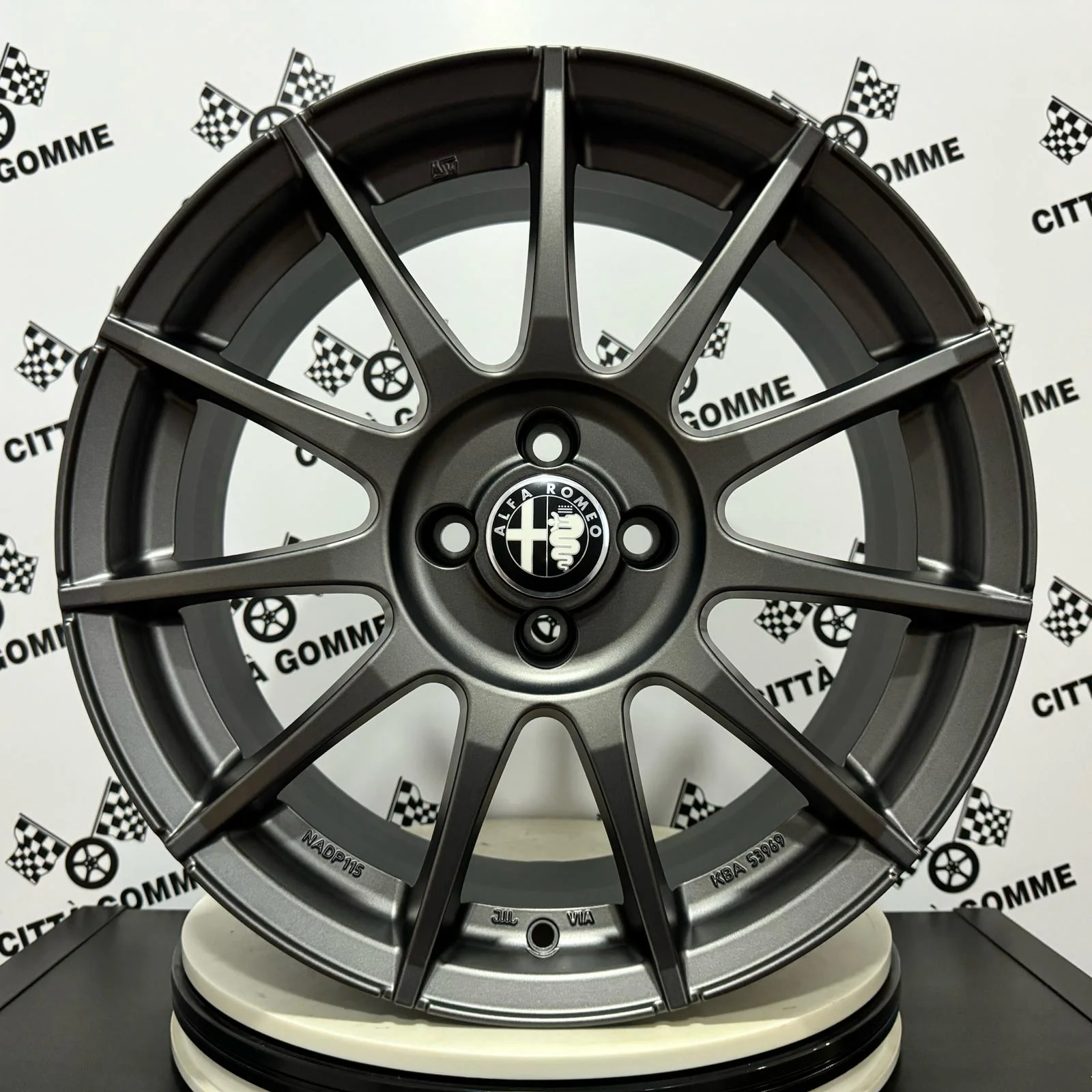 Set 4 Cerchi in lega MSW85 per Alfa Romeo Junior - Image 10