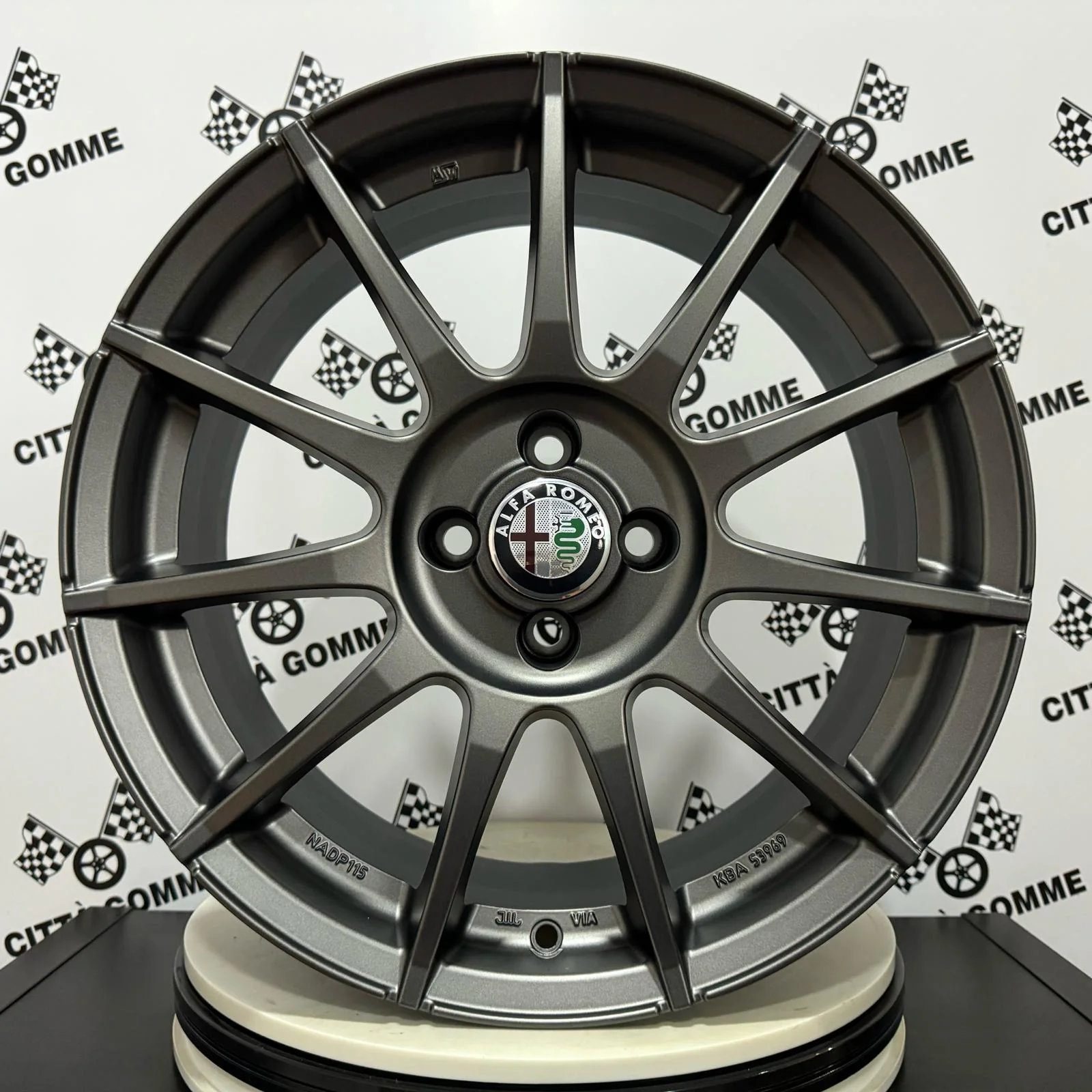 Set 4 Cerchi in lega MSW85 per Alfa Romeo Junior - Image 11