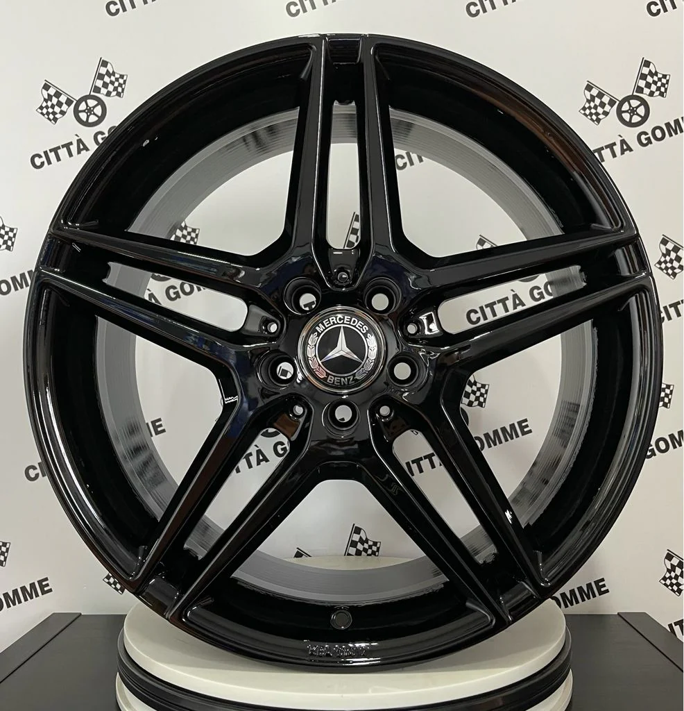 Set 4 Cerchi in lega Mythos per Mercedes Classe A B C E CLA GLA GLB VITO GLK GLE GLC - Image 2