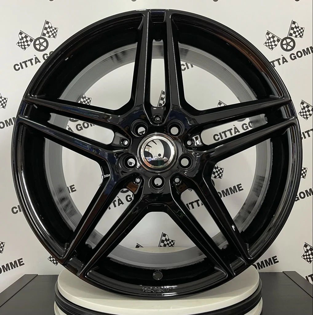 Set 4 Cerchi in lega Mythos per Skoda Karoq Kodiaq Octavia Superb Yeti Enyaq - Image 2
