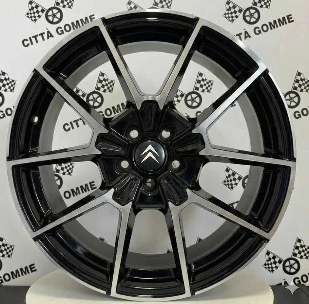 Set 4 Cerchi in lega NEVE per Citroen C4 Grand C4 Picasso Spacetourer C5 Aircross DS7 Crossback Berlingo - Image 2