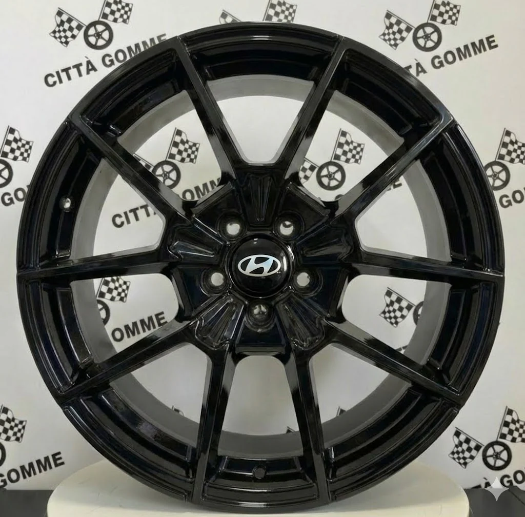 Set 4 Cerchi in lega NEVE per HYUNDAI iX20 iX35 IONIQ KONA TUCSON NEXO i20 - Image 2