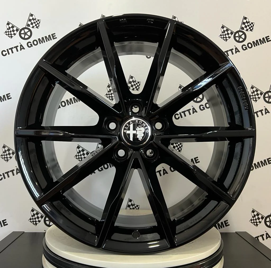 Set 4 Cerchi in lega Ninja per Alfa Romeo Giulietta Brera 159 Spyder Giulia - Image 3