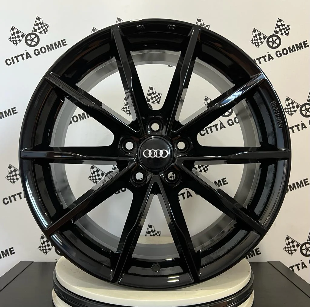 Set 4 Cerchi in lega Ninja per Audi A3 A4 A5 A6 A7 A8 TT Q2 Q3 Q5 Q7 Q8 E-Tron - Image 3