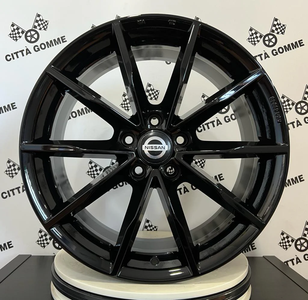 Set 4 Cerchi in lega Ninja per Nissan Juke Quashqai x-Trail Pulsar Leaf e-NV200 Ariya - Image 3