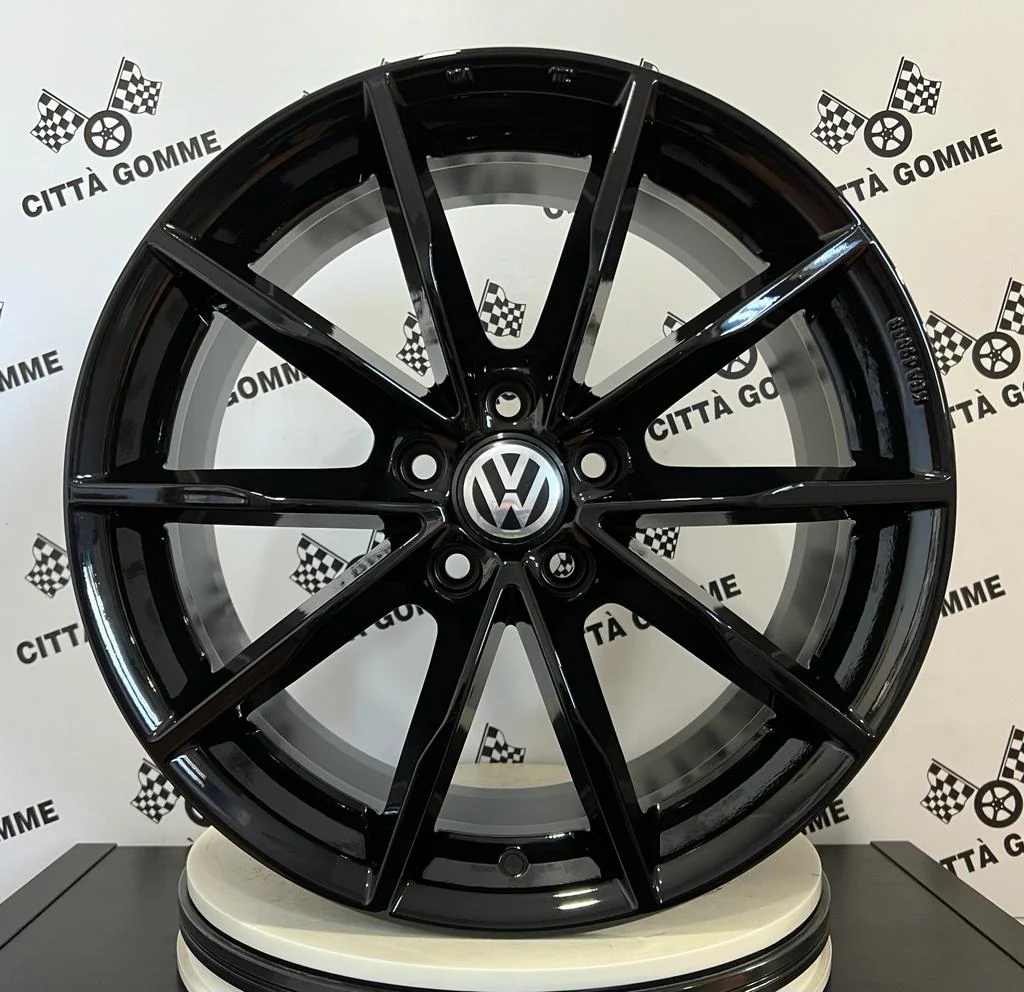 Set 4 Cerchi in lega Ninja per VOLKSWAGEN Polo T-Cross Fox New Beetle Vento Golf IV Taigo - Image 3
