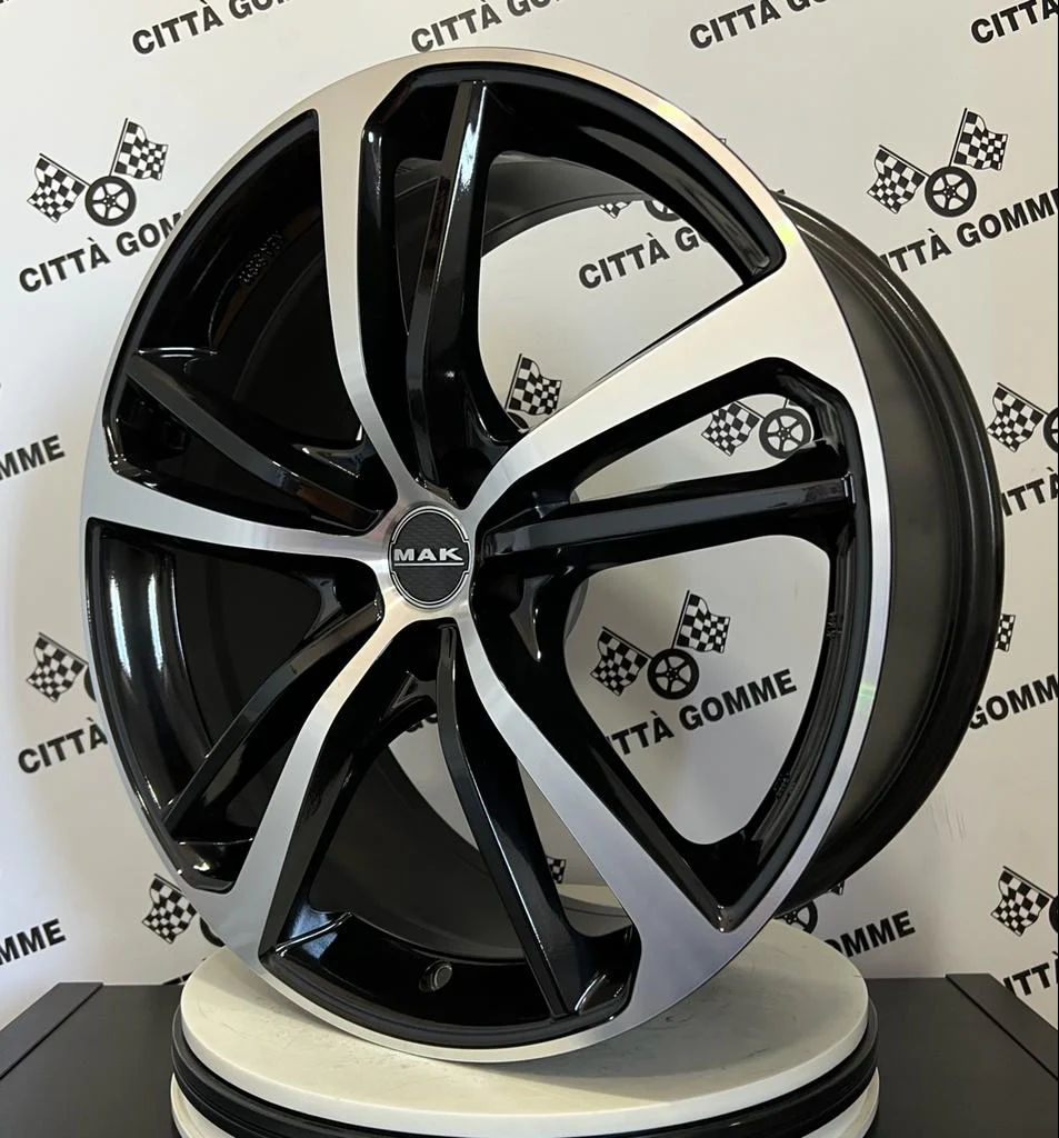 Set 4 Cerchi in lega Nurburg per Hyundai iX20 iX35 i30 i40 Kona Ioniq Tucson Nexo Santa Fe Trajet Sonata - Image 2
