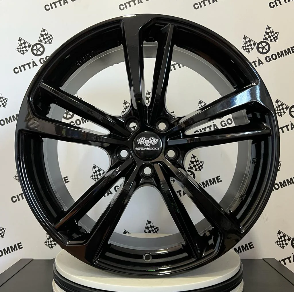 Set 4 Cerchi in lega Nurburg per Hyundai iX20 iX35 i30 i40 Kona Ioniq Tucson Nexo Santa Fe Trajet Sonata - Image 6