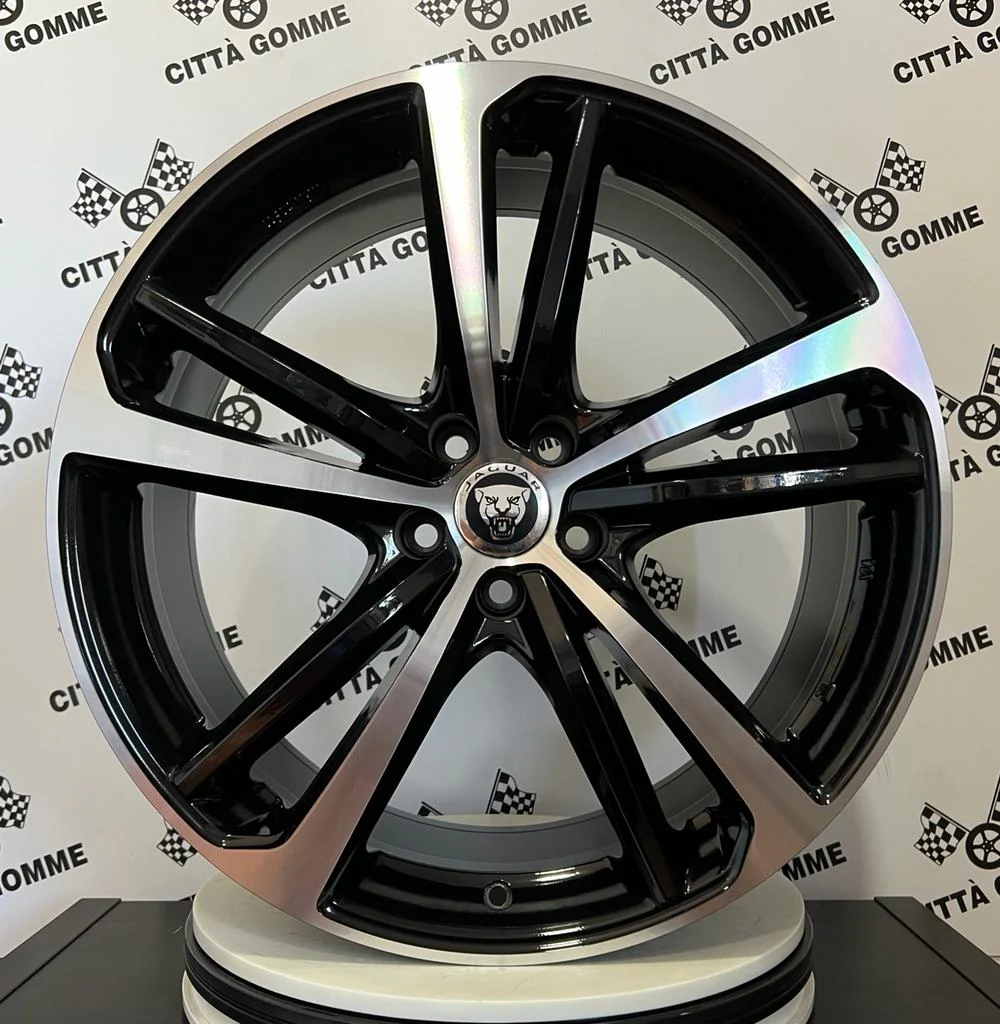 Set 4 Cerchi in lega Nurburg per Jaguar E-Pace F-Pace S-Type X-Type XE XJ XF Sportbrake - Image 2
