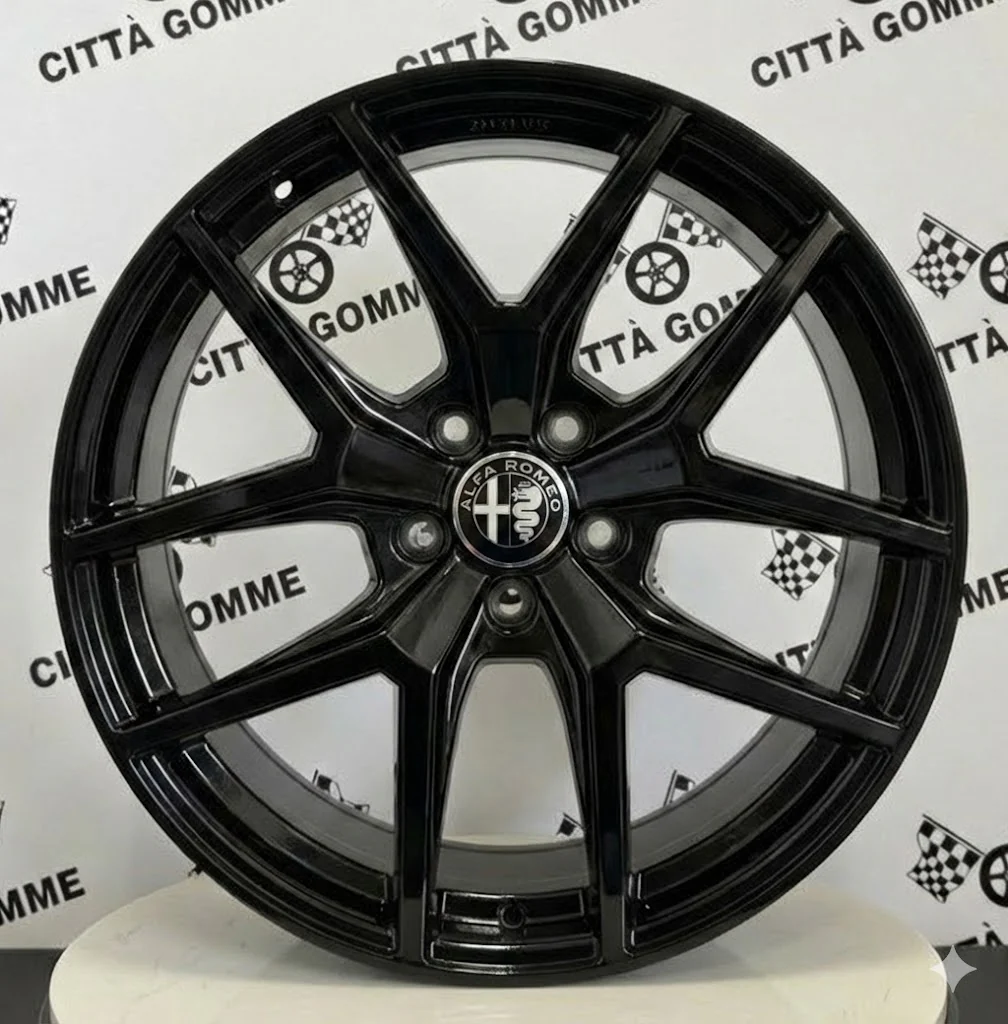 Set 4 Cerchi in lega PENTAGON per ALFA GIULIETTA GIULIA 159 STELVIO SPYDER TONALE - Image 2