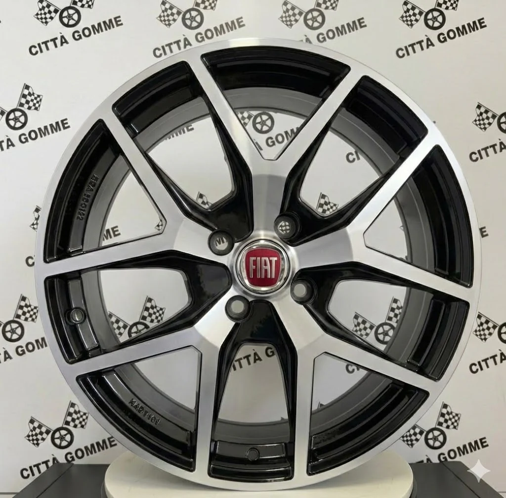Set 4 Cerchi in lega PENTAGON per FIAT GRANDE PANDA 600 - Image 2
