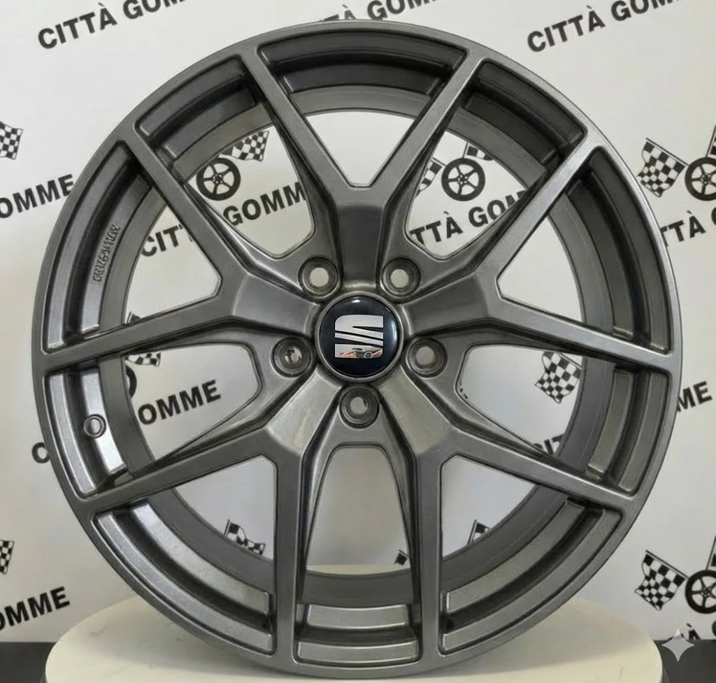 Set 4 Cerchi in lega PENTAGON per SEAT Alhambra Ateca Exeo Leon Tarraco - Image 2