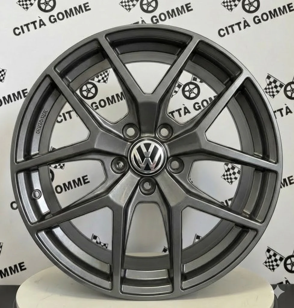 Set 4 Cerchi in lega PENTAGON per VOLKSWAGEN GOLF 5 6 7 8 T-ROC TIGUAN ARTEON PASSAT PHAETON SHARON - Image 2