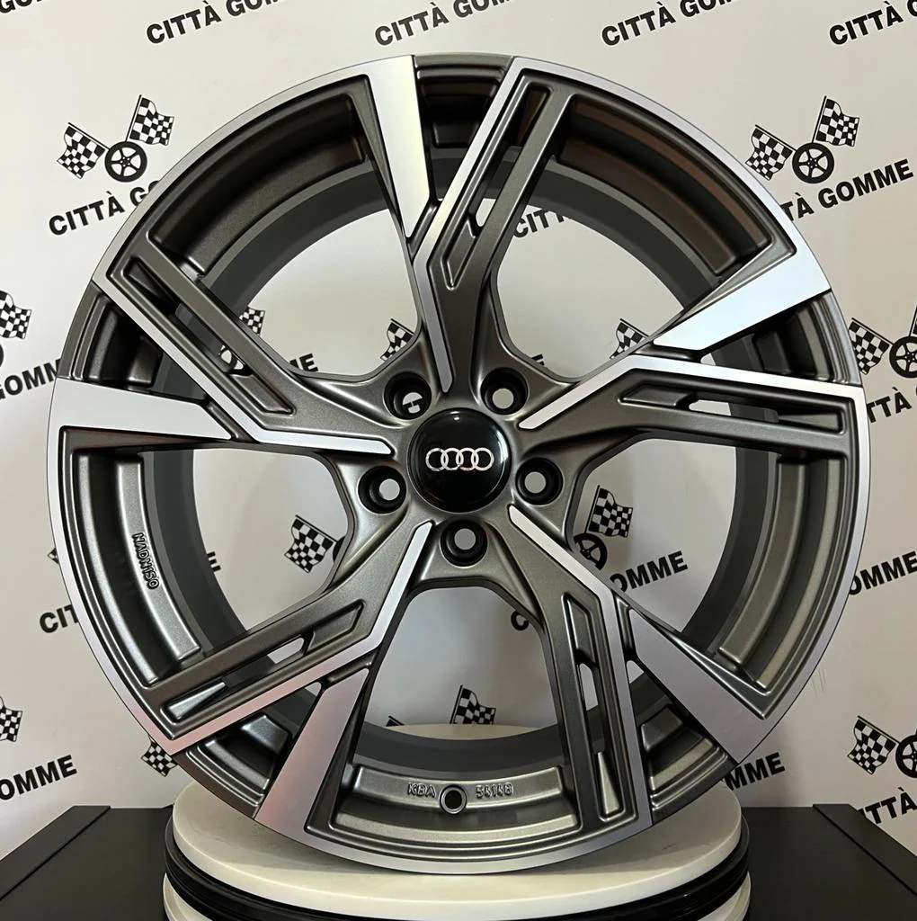 Set 4 Cerchi in lega Python per Audi A3 A4 A5 A6 A7 A8 TT Q2 Q3 Q5 Q7 Q8 E-Tron - Image 3