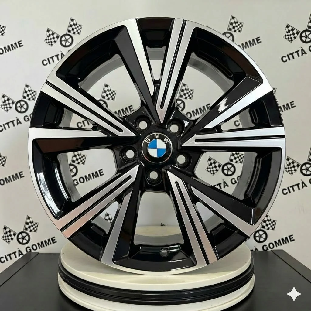 Set 4 Cerchi in lega QVARZ per BMW SERIE 1 2 X1 X2 iX1 iX2 - Image 2