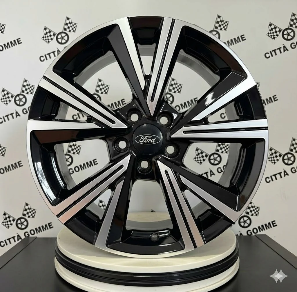 Set 4 Cerchi in lega QVARZ per FORD C-MAX FOCUS GALAXY KUGA MONDEO PUMA S-MAX - Image 2
