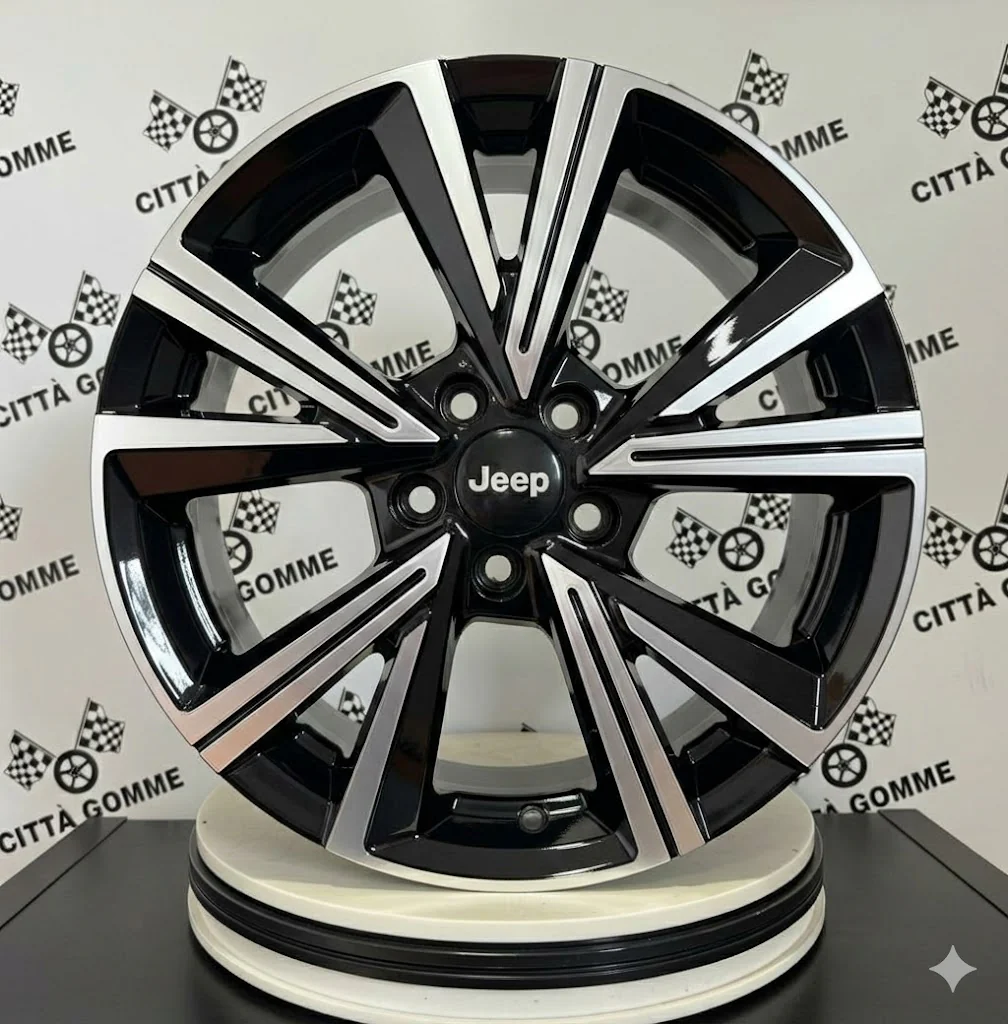 Set 4 Cerchi in lega QVARZ per JEEP CHEROKEE COMPASS RENEGADE - Image 2