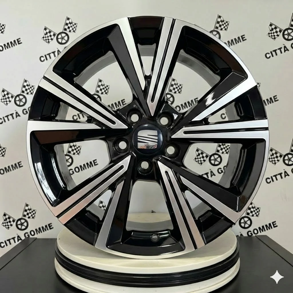 Set 4 Cerchi in lega QVARZ per SEAT ALHAMBRA ALTEA ATECA EXEO LEON TARRACO TOLEDO - Image 2