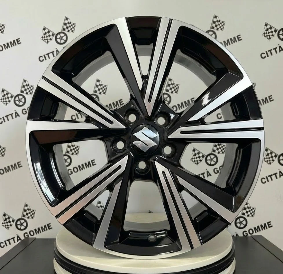 Set 4 Cerchi in lega QVARZ per SUZUKI ACROSS GRAN VITARA KIZASHI SWIFT SX4 VITARA - Image 2