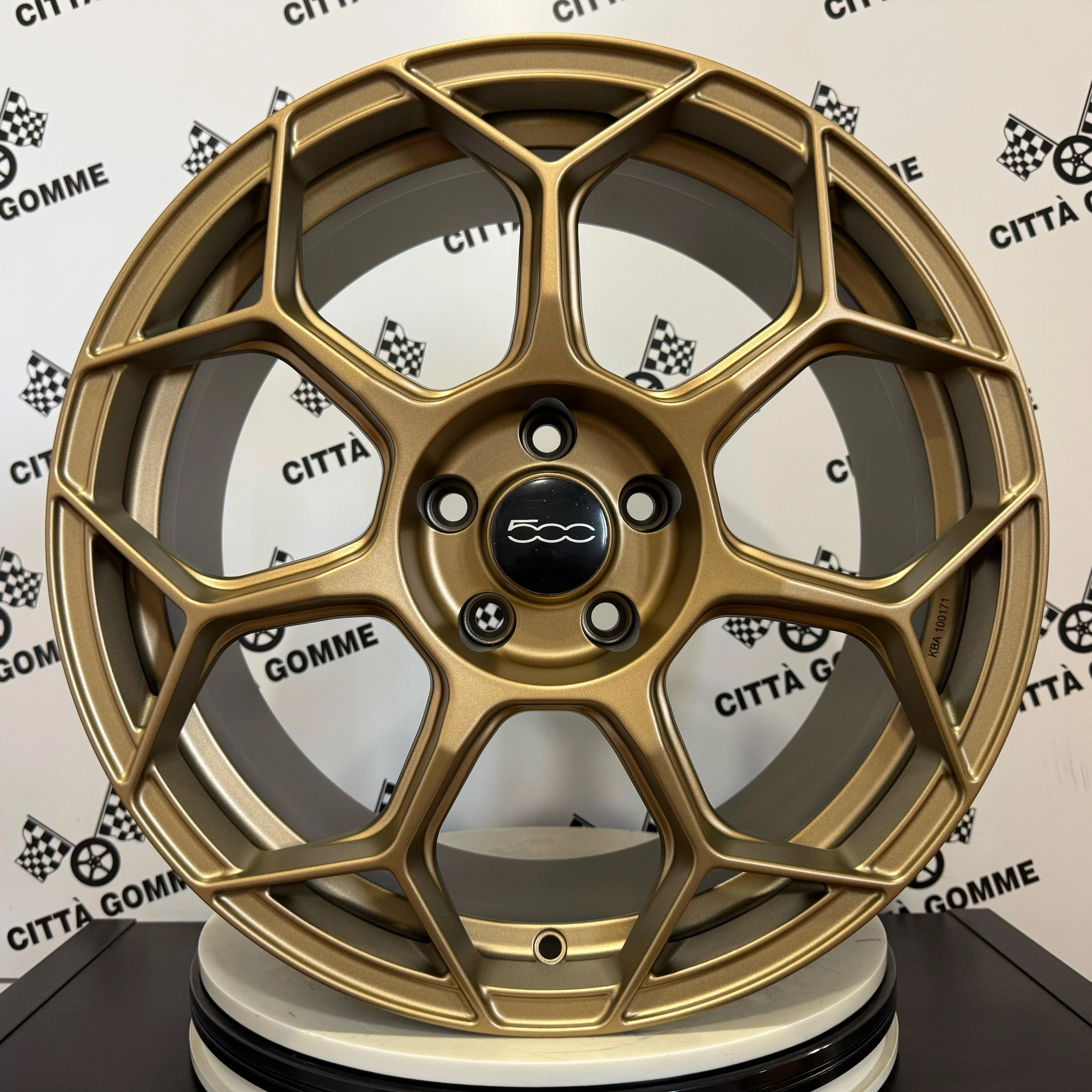 Set 4 Cerchi in lega Raceway per Fiat 500X Croma - Image 2