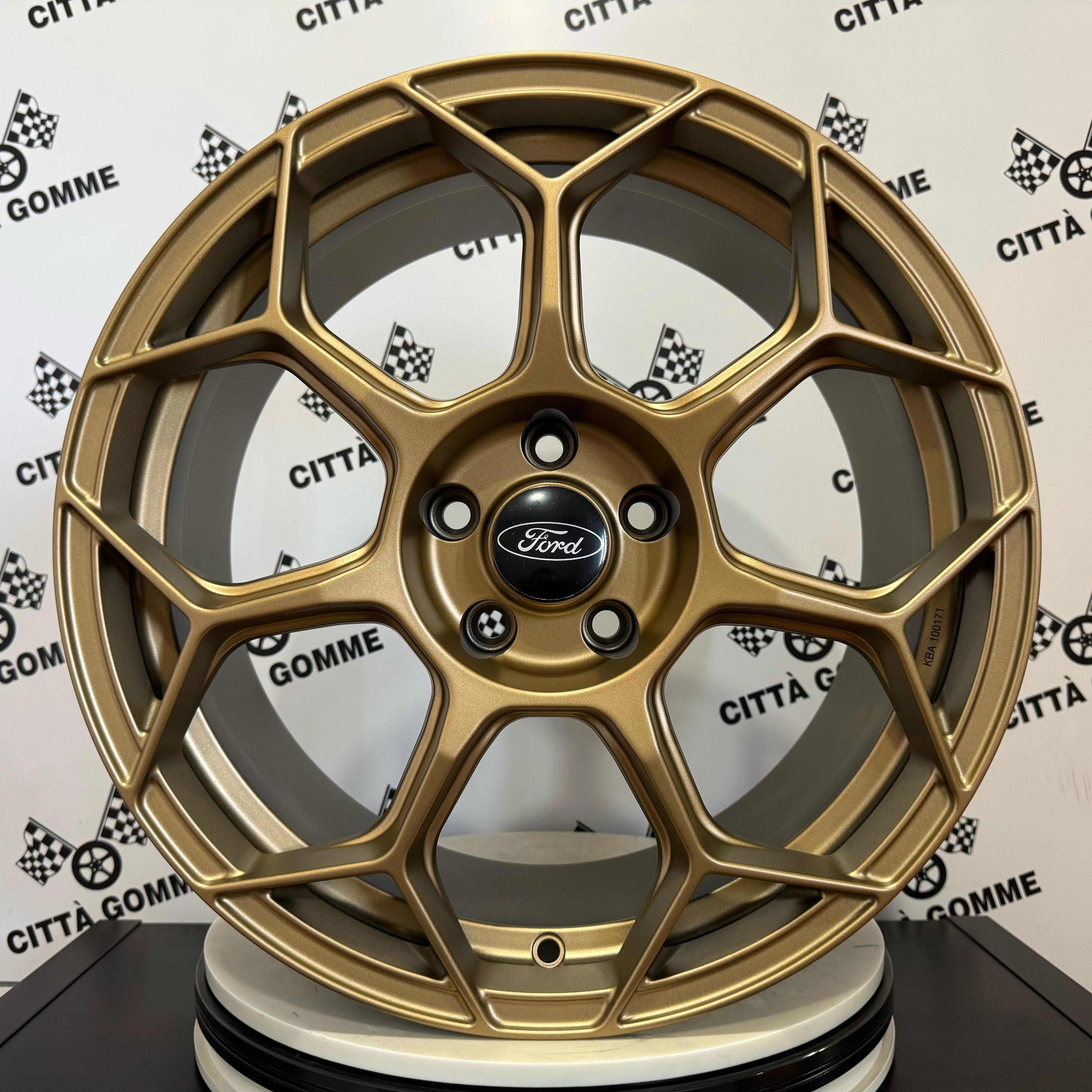 Set 4 Cerchi in lega Raceway per Ford C-Max Focus Galaxy Kuga Puma - Image 2