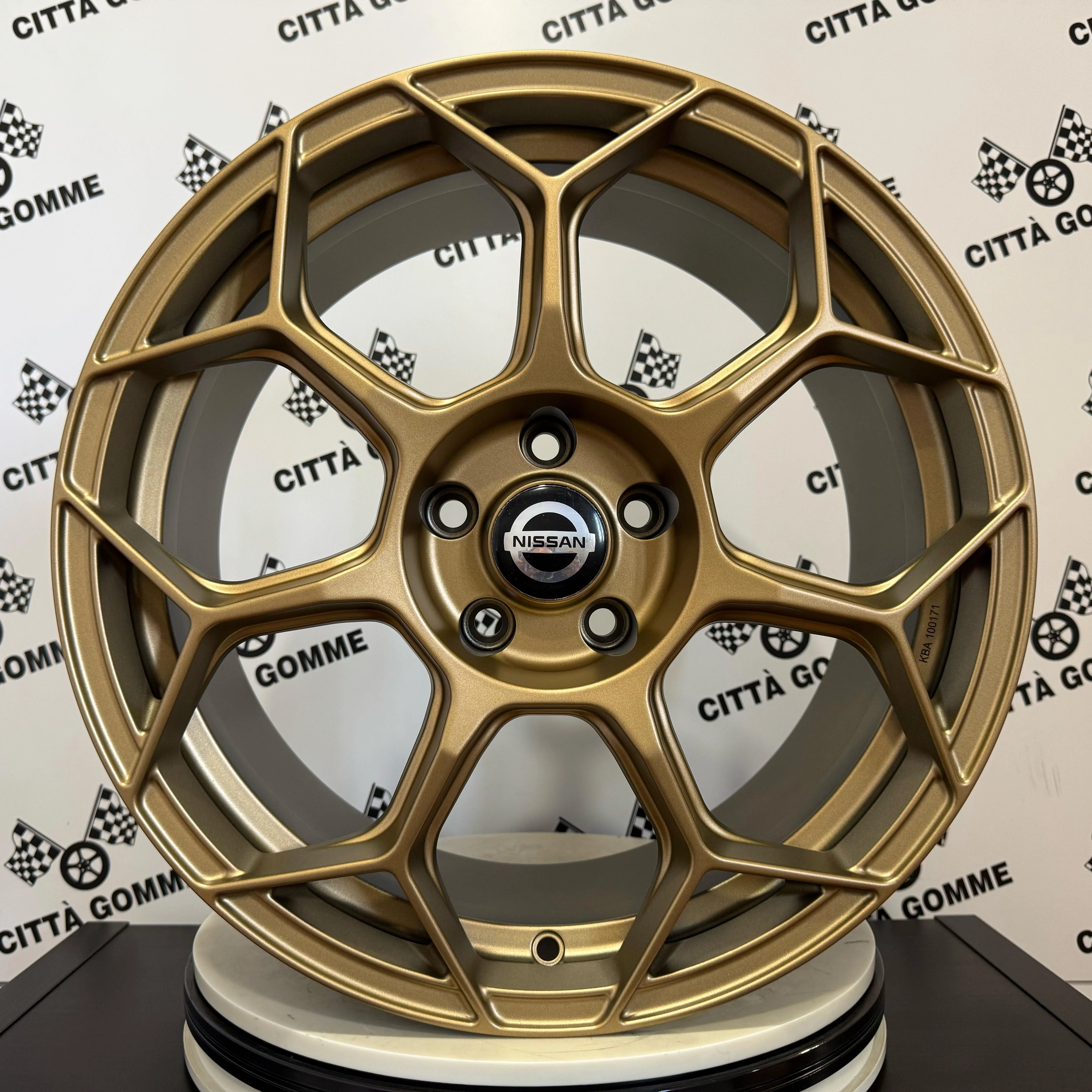 Set 4 Cerchi in lega Raceway per Nissan Juke Quashqai x-Trail Pulsar Leaf Primera e-NV200 - Image 2