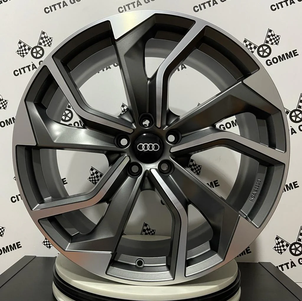 Set 4 Cerchi in lega Rebel per Audi A3 A4 A5 A6 A7 A8 TT Q2 Q3 Q5 Q7 Q8 E-Tron - Image 6