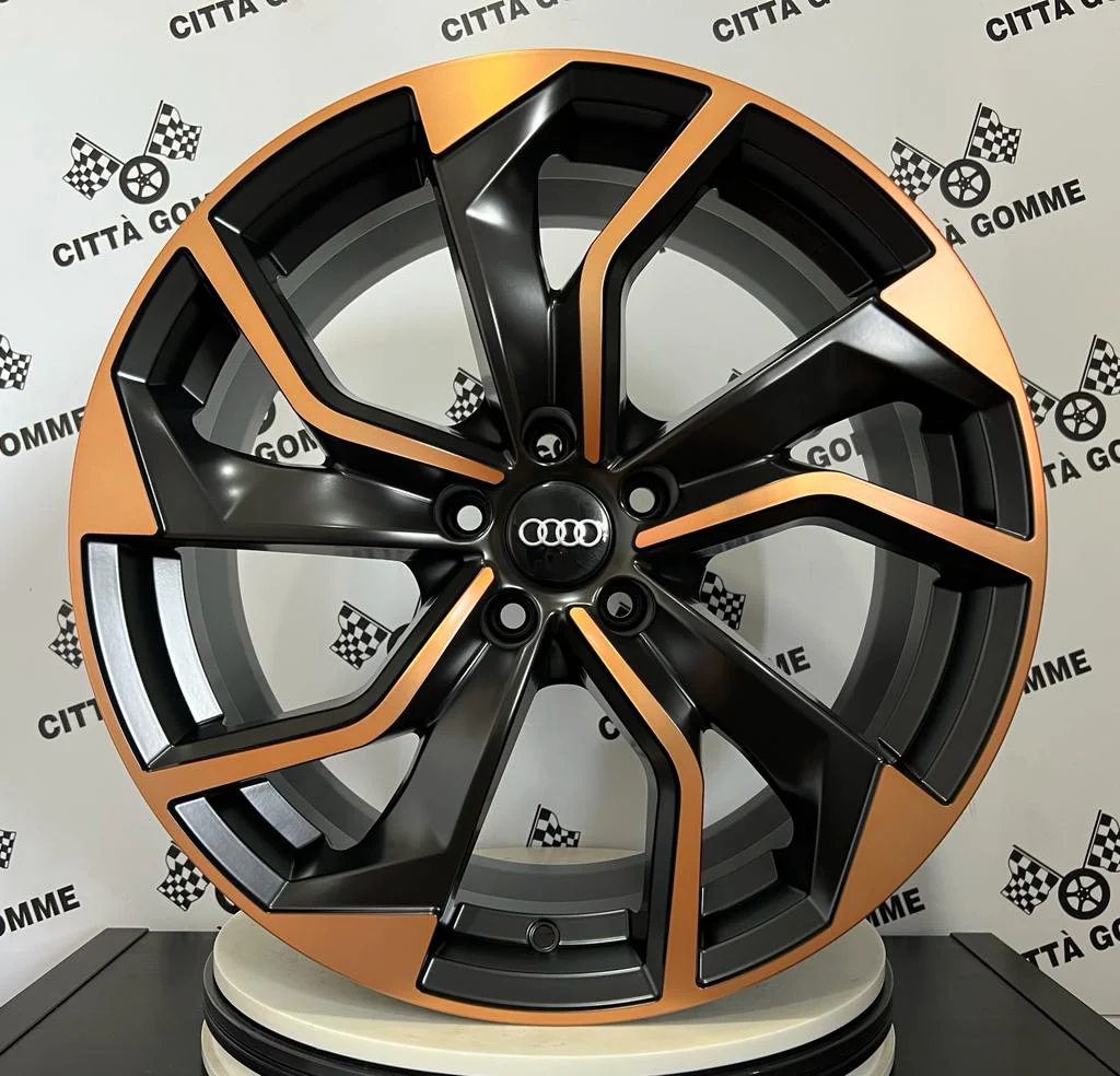 Set 4 Cerchi in lega Rebel per Audi A3 A4 A5 A6 A7 A8 TT Q2 Q3 Q5 Q7 Q8 E-Tron - Image 7