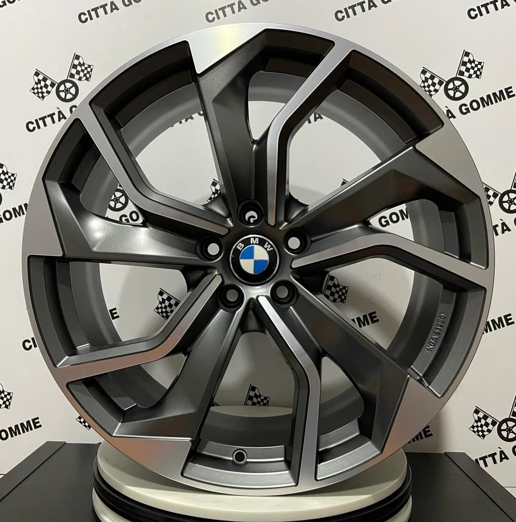 Set 4 Cerchi in lega Rebel per BMW X1 2015> X2 X3 X4 Serie 5 2017> Serie 1 3 X5 X6  2019> Serie 2 Active / Gran Tourer - Image 6