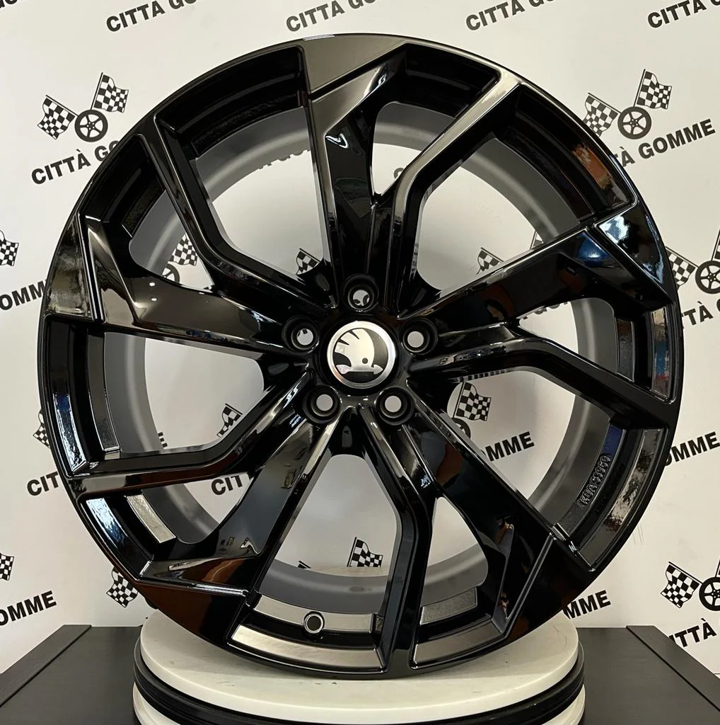 Set 4 Cerchi in lega Rebel per Skoda Karoq Kodiaq Octavia Superb Yeti Enyaq - Image 4