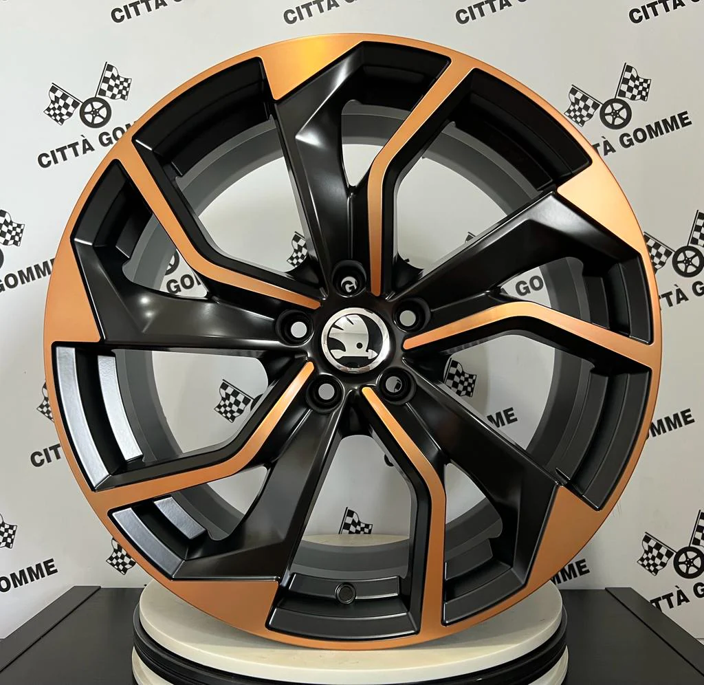 Set 4 Cerchi in lega Rebel per Skoda Karoq Kodiaq Octavia Superb Yeti Enyaq - Image 7