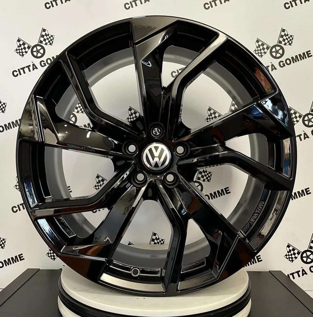 Set 4 Cerchi in lega Rebel per Volkswagen Golf 5 6 7 8 T-Roc Tiguan Eos Touran Caddy Jetta Beetle Sharan ID3 ID4 ID6 - Image 3