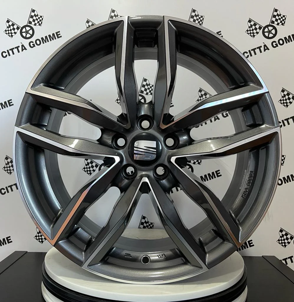 Set 4 Cerchi in lega Sarthe per Seat Ibiza Arona Toledo Cordoba - Image 3