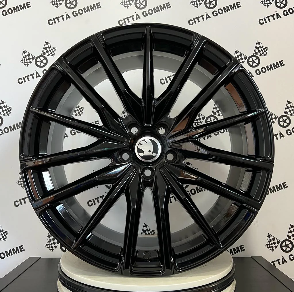 Set 4 Cerchi in lega Sparta per Skoda Karoq Kodiaq Octavia Superb Yeti Enyaq - Image 6
