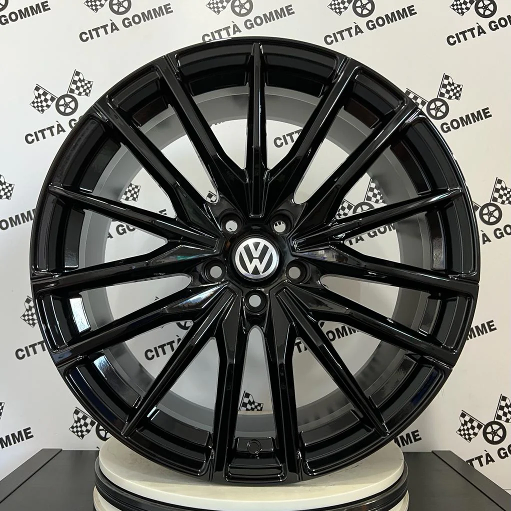 Set 4 Cerchi in lega Sparta per Volkswagen Golf 5 6 7 8 T-Roc Tiguan Eos Touran Caddy Jetta Beetle Sharan ID3 ID4 ID6 - Image 6