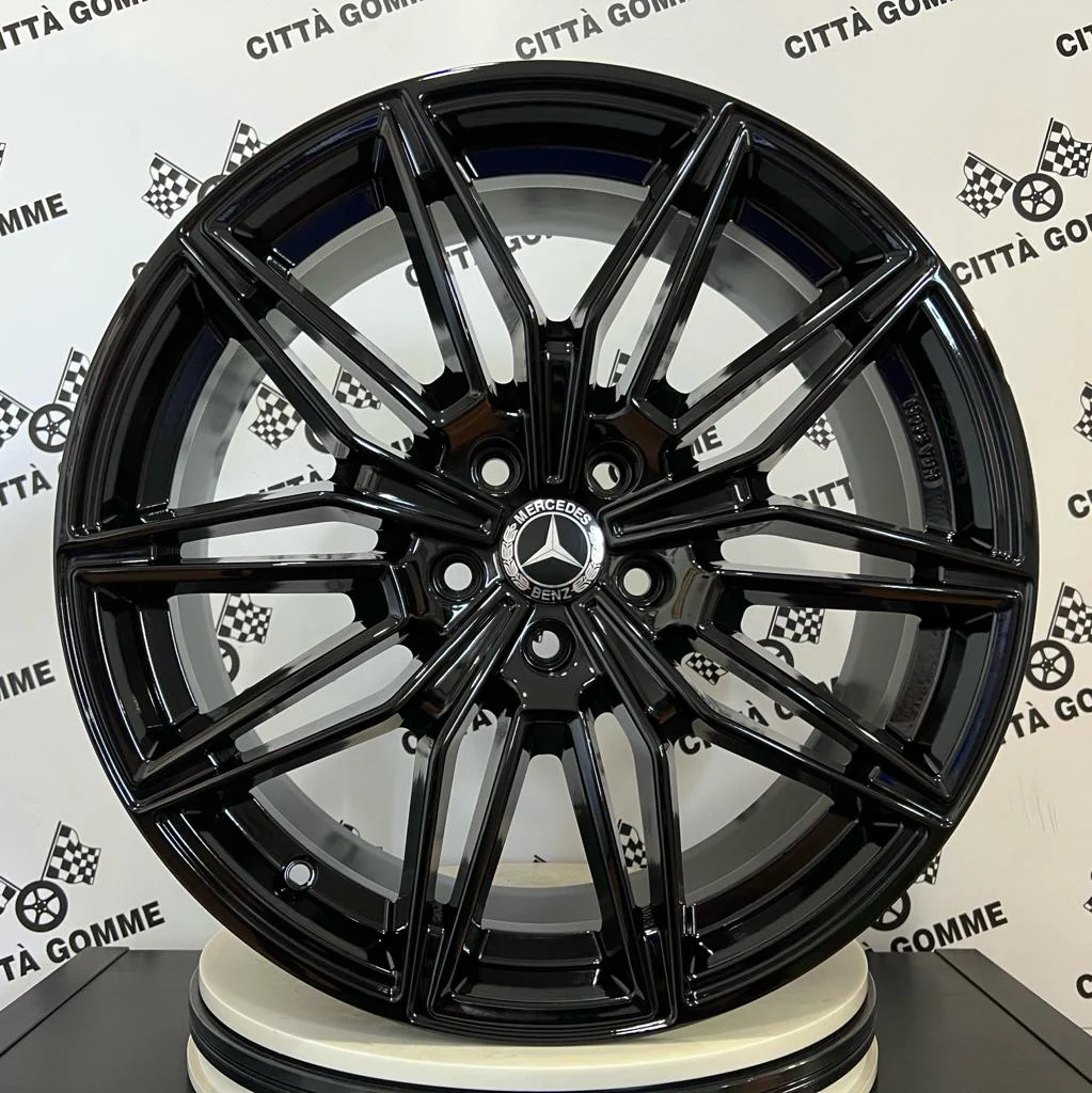 Set 4 Cerchi in lega Specter per Mercedes Classe C S E M ML SL GLC GLK SLK CLS GLE IN DOPPIA MISURA - Image 4