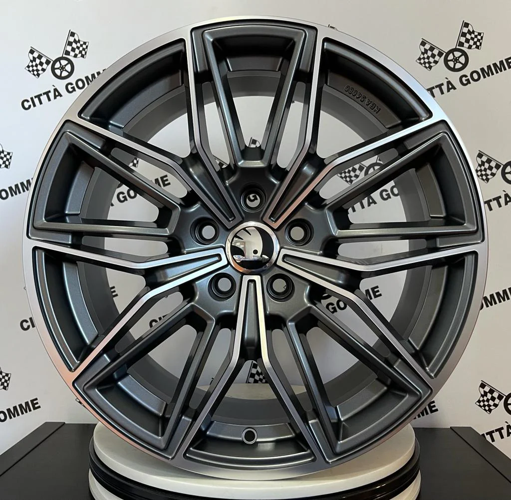 Set 4 Cerchi in lega Specter per Skoda Karoq Kodiaq Octavia Superb Yeti Enyaq - Image 6