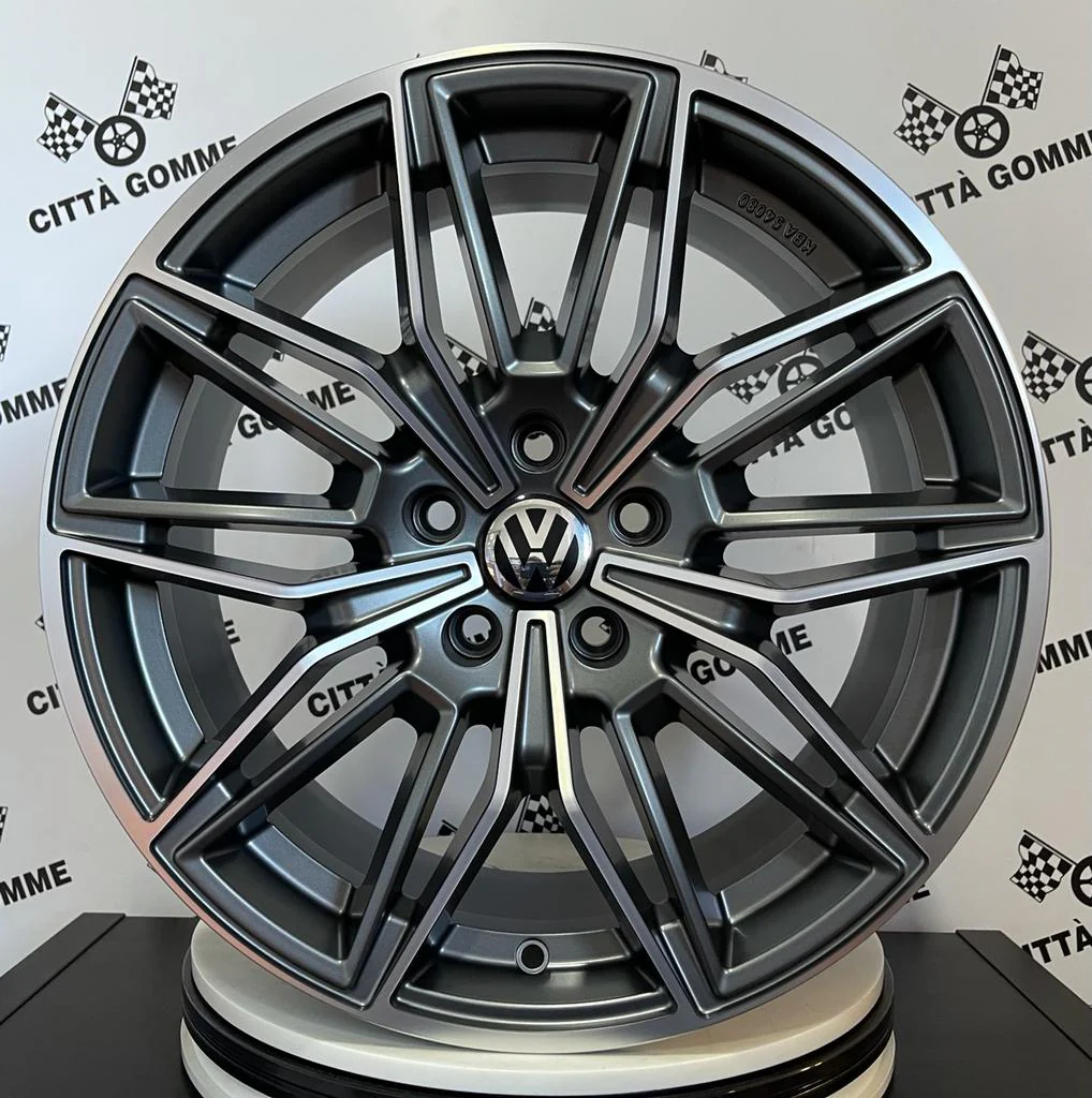 Set 4 Cerchi in lega Specter per Volkswagen Golf 5 6 7 8 T-Roc Tiguan Eos Touran Caddy Jetta Beetle Sharan ID3 ID4 ID6 - Image 3