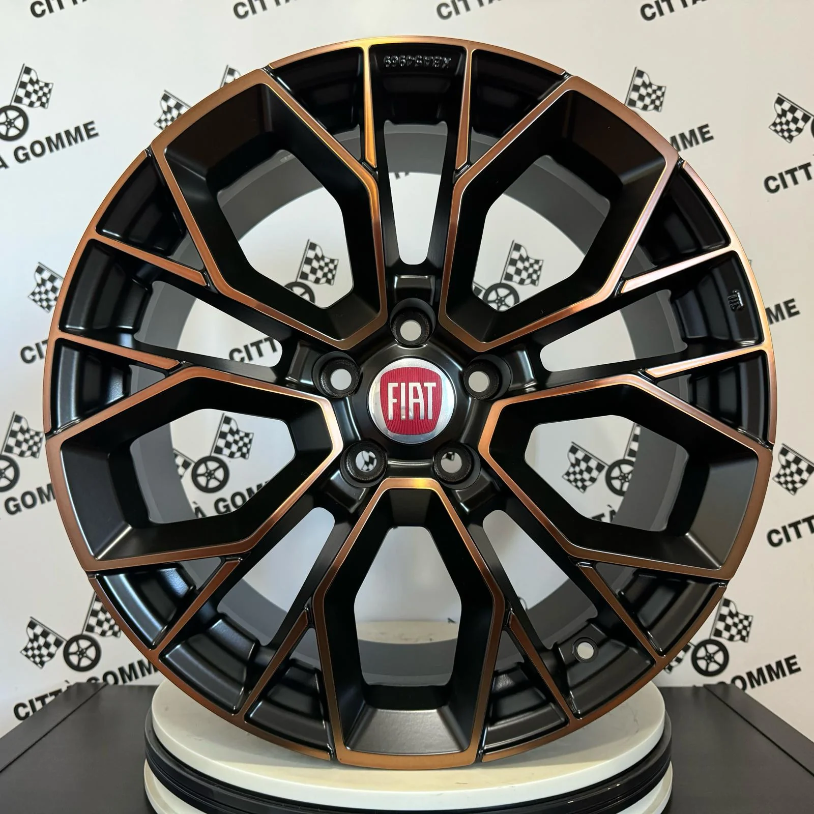 Set 4 Cerchi in lega STILO per FIAT 500X CROMA - Image 3