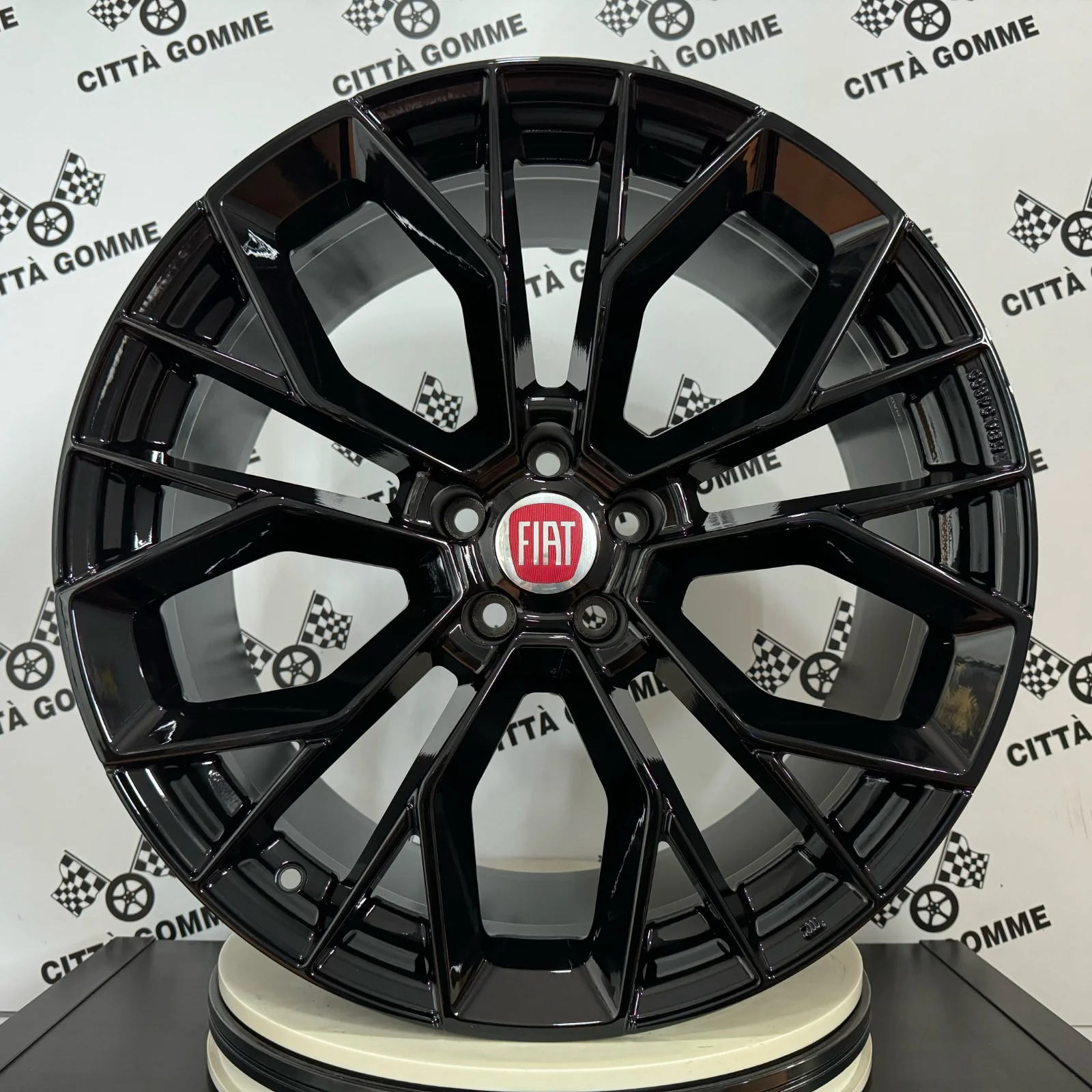 Set 4 Cerchi in lega STILO per FIAT 500X CROMA - Image 5