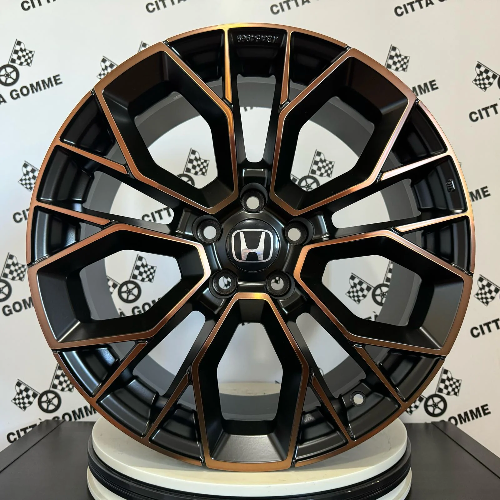Set 4 Cerchi in lega STILO per HONDA ACCORD CIVIC CR-V CR-Z FR-V HR-V ZR-V - Image 3