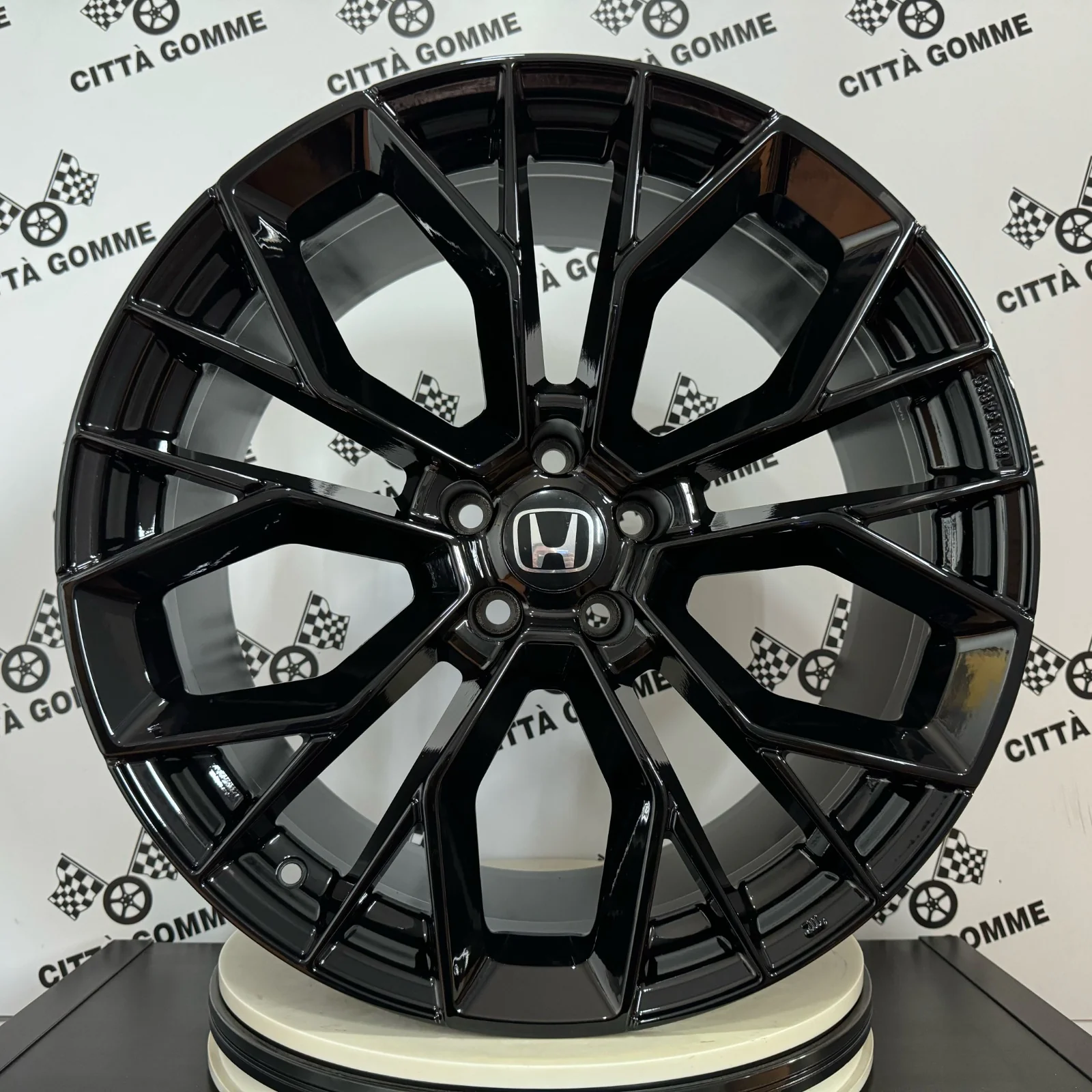 Set 4 Cerchi in lega STILO per HONDA ACCORD CIVIC CR-V CR-Z FR-V HR-V ZR-V - Image 5